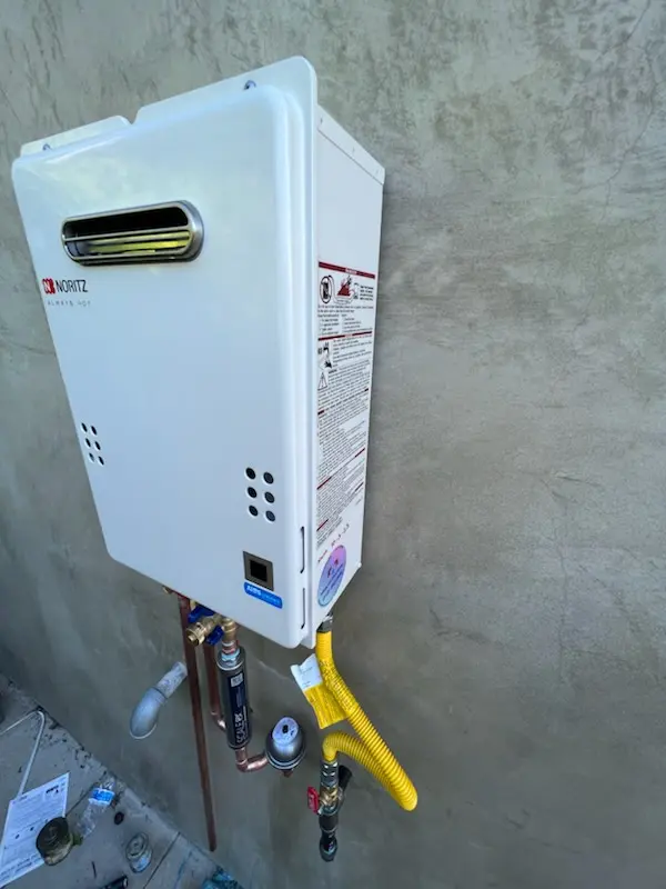 Tankless water heater installation for Bridlemile homes